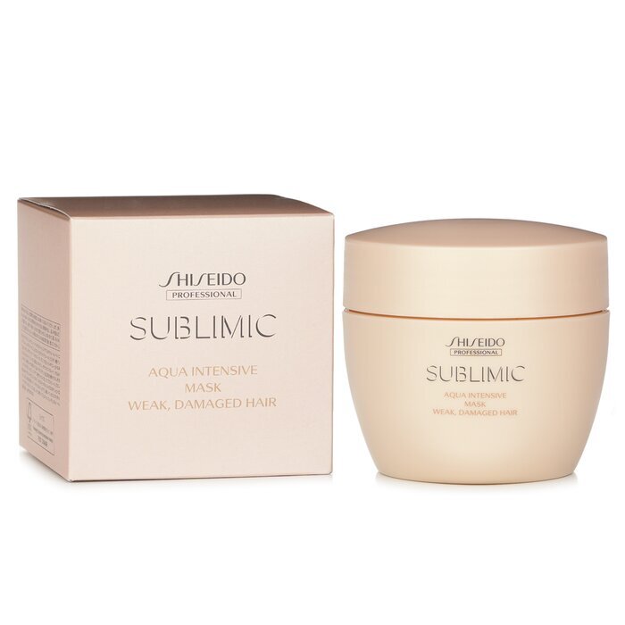 Shiseido Sublimic Aqua Intensive Mask (schwaches, strapaziertes Haar) 200g