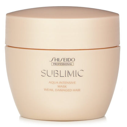 Shiseido Sublimic Aqua Intensive Mask (schwaches, strapaziertes Haar) 200g