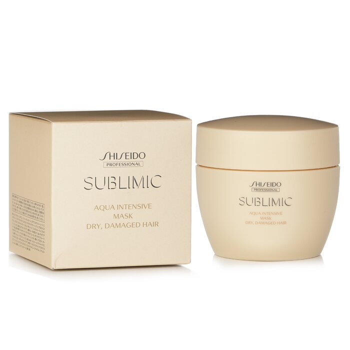 Shiseido Sublimic Aqua Intensive Mask (trockenes, strapaziertes Haar) 200g