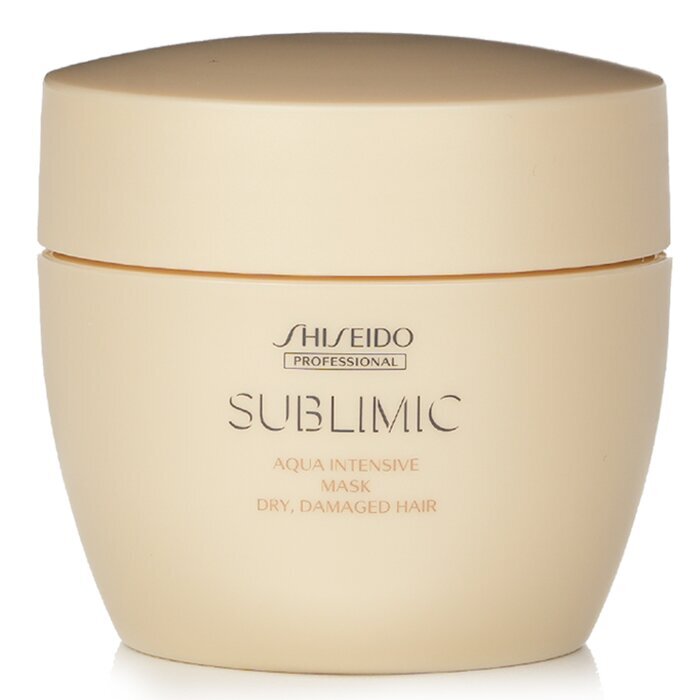 Shiseido Sublimic Aqua Intensive Mask (trockenes, strapaziertes Haar) 200g