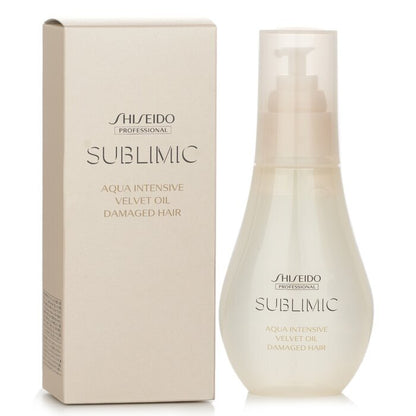 Shiseido Sublimic Aqua Intensive Velvet Oil (geschädigtes Haar) 100ml