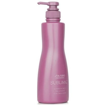 Shiseido Sublimic Luminoforce Behandlung (gefärbtes Haar) 500g