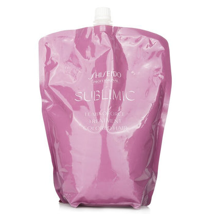 Shiseido Sublimic Luminoforce Behandlung Nachfüllung (gefärbtes Haar) 1800g