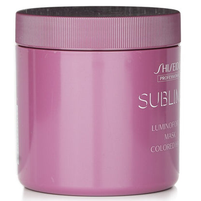 Shiseido Sublimic Luminoforce Maske (gefärbtes Haar) 680g