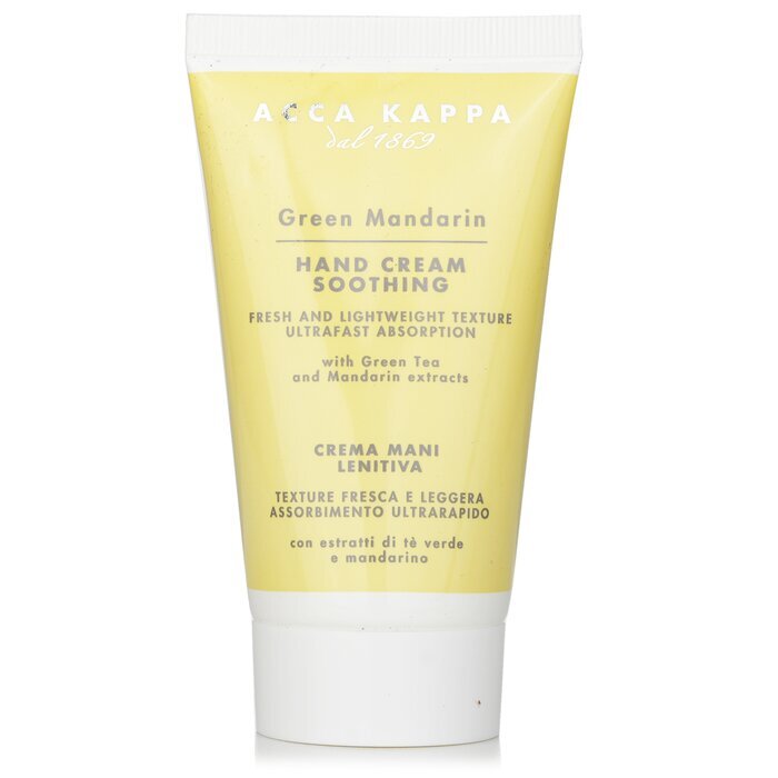 Acca Kappa Green Mandarin Hand Cream 75ml/2.5oz