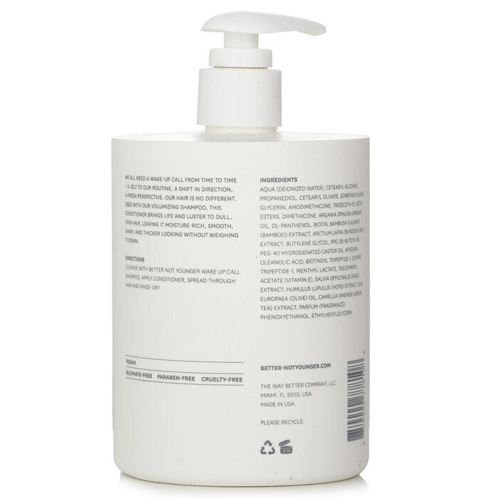 Better Not Younger Wake Up Call Volumen-Conditioner, 473 ml