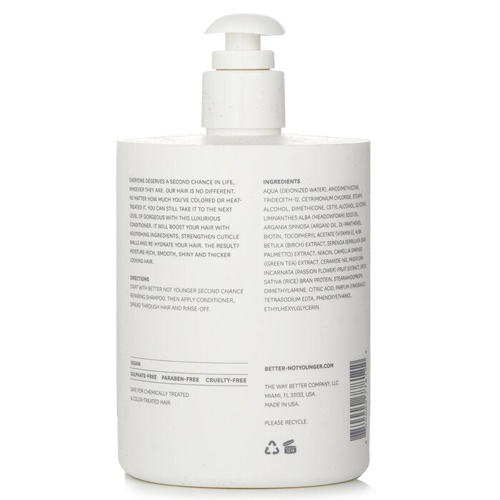 Better Not Younger Second Chance Reparatur-Conditioner für trockenes oder strapaziertes Haar, 473 ml