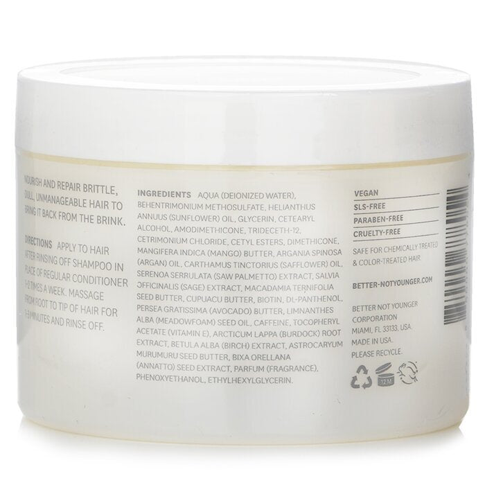 Better Not Younger Hair Redemption Wiederherstellende Buttermaske, 200 ml