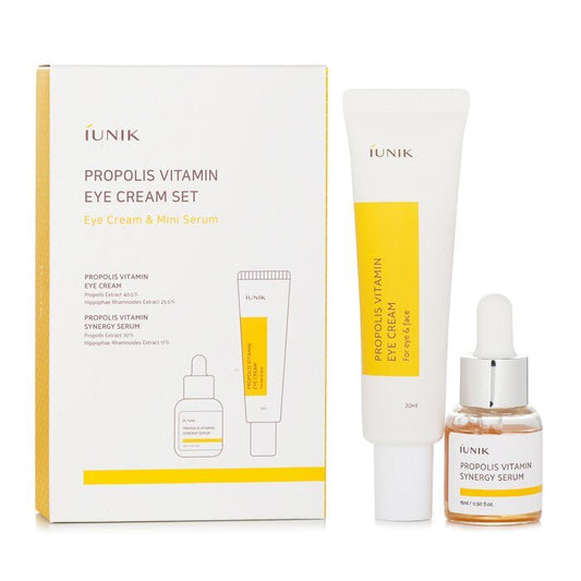 iUNIK Propolis Vitamin Augencreme Set 2tlg