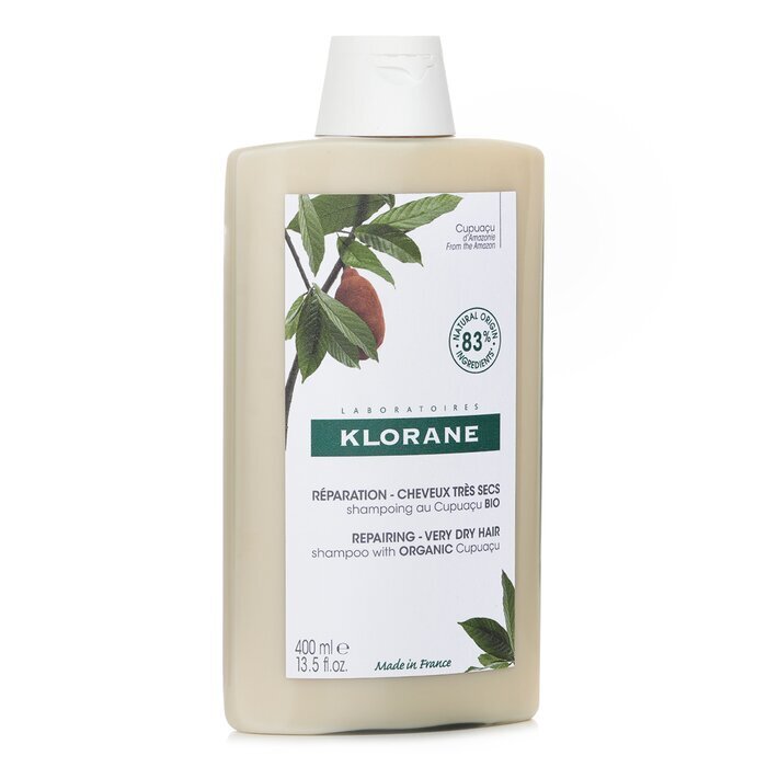 Klorane Shampoo mit Bio-Cupuacu (Repariert sehr trockenes Haar) 400ml/13,5oz