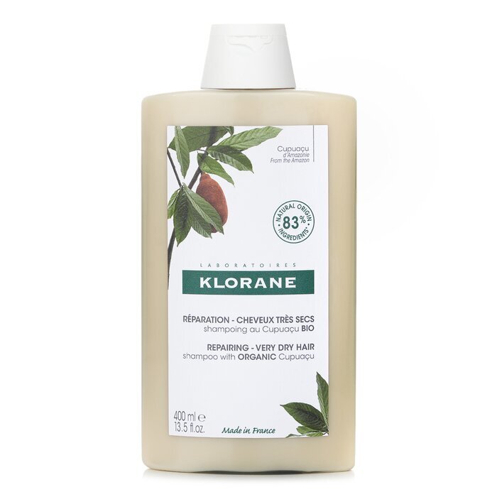 Klorane Shampoo mit Bio-Cupuacu (Repariert sehr trockenes Haar) 400ml/13,5oz