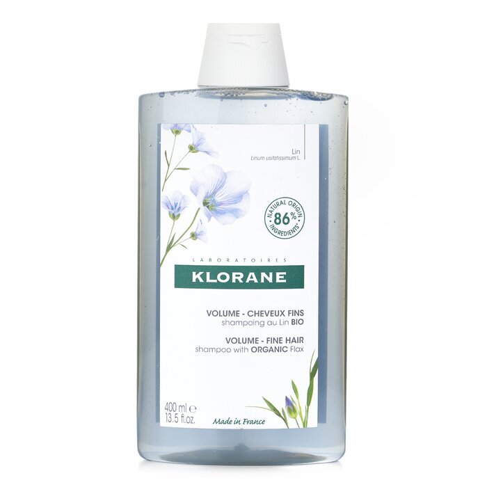 Klorane Shampoo With Organic Flax (Volume Fine Hair) 400ml/13.5oz