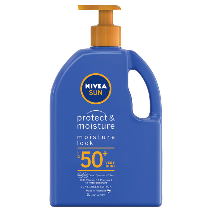 Nivea Sun Spf50 1lt Pump Lotion