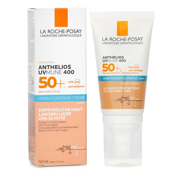 La Roche Posay Anthelios UV Mune 400 Feuchtigkeitscreme LSF 50 getönt 50 ml