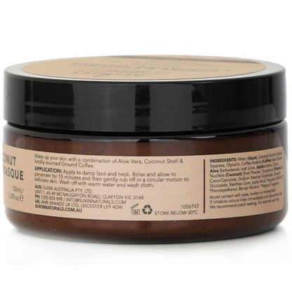 Sukin Natural Coffee & Coconut Exfoliating Masque 100ml/3.38oz