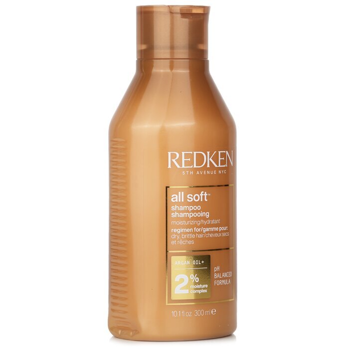 Redken All Soft Shampoo (For Dry Brittle Hair) 300ml/10.01oz