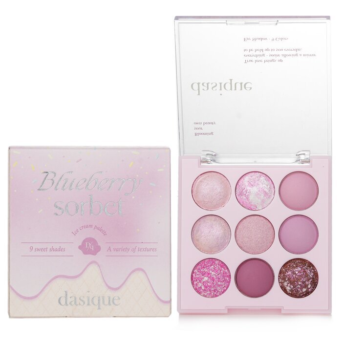 Dasique Lidschattenpalette – Nr. 20 Blueberry Sorbet, 13 g/0,45 oz