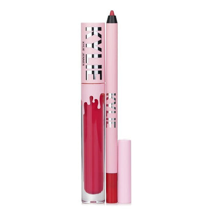 Kylie By Kylie Jenner Matte Lip Kit: Matter flüssiger Lippenstift 3 ml + Lipliner 1,1 g – Nr. 503 Bad Lil Thing, 2-tlg.