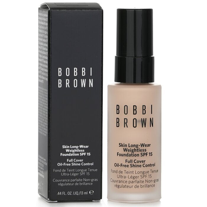 Bobbi Brown Skin Long Wear Weightless Foundation LSF 15 – Nr. N-012 Porzellan (Miniatur) 13 ml/0,44 oz