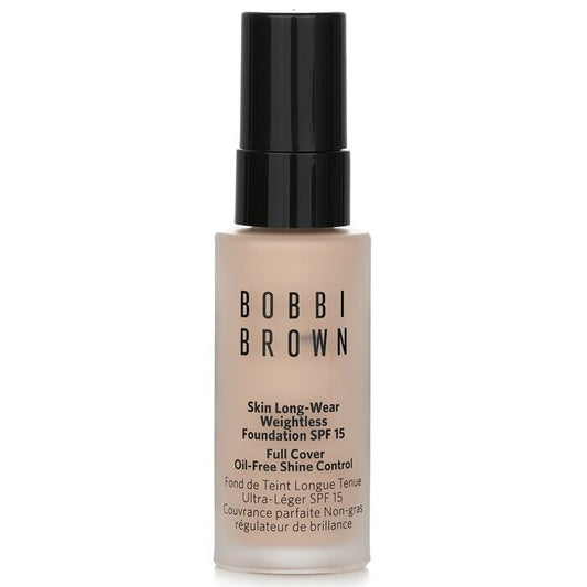 Bobbi Brown Skin Long Wear Weightless Foundation LSF 15 – Nr. N-012 Porzellan (Miniatur) 13 ml/0,44 oz