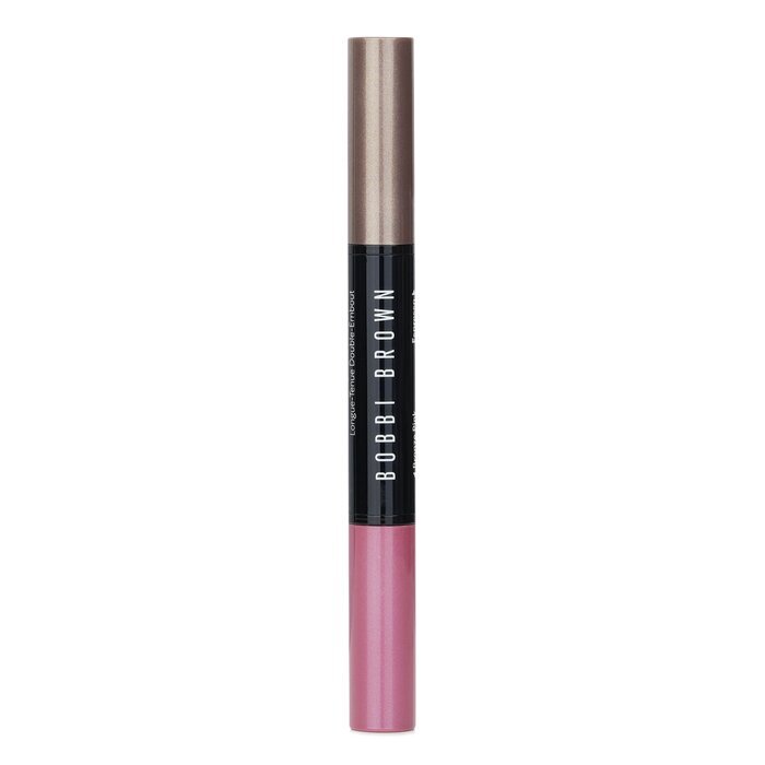 Bobbi Brown – Creme-Lidschattenstift mit langem Halt, zweiseitig, Nr. Bronze Pink Shimmer/Espresso Matt, 1,6 g/0,05 oz