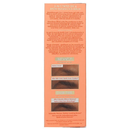 Grande Cosmetics (GrandeLash) GrandeBROW 2 in 1 Tinted Brow Gel + Brow Enhancing Serum -  Dark 3.5ml