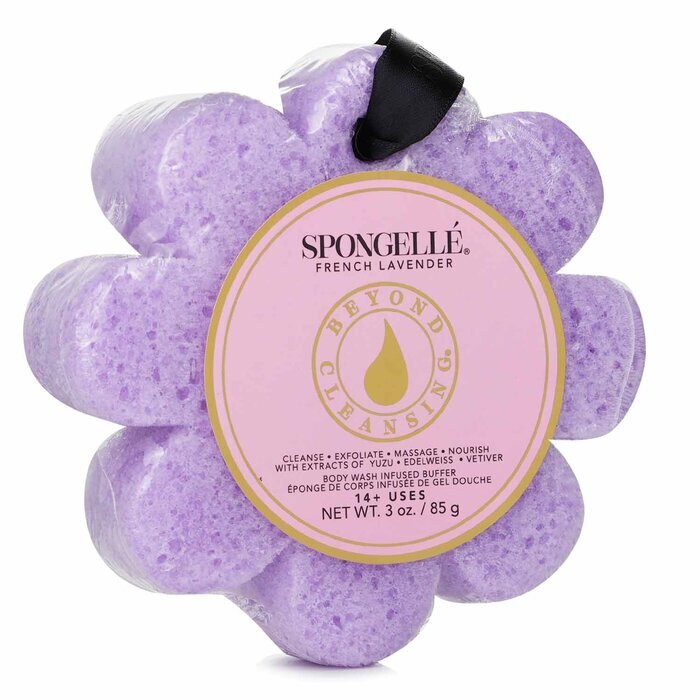 Spongelle Wild flower Soap Sponge - French Lavender (Purple) 1pc