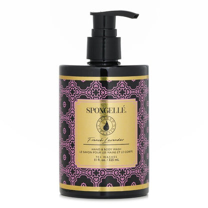 Spongelle Hand- und Körperwaschmittel – Französischer Lavendel, 325 ml