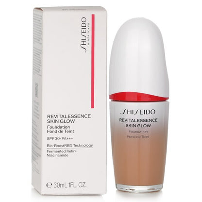 Shiseido Revitalessence Skin Glow Foundation LSF 30 – Nr. 410 Sunstone, 30 ml