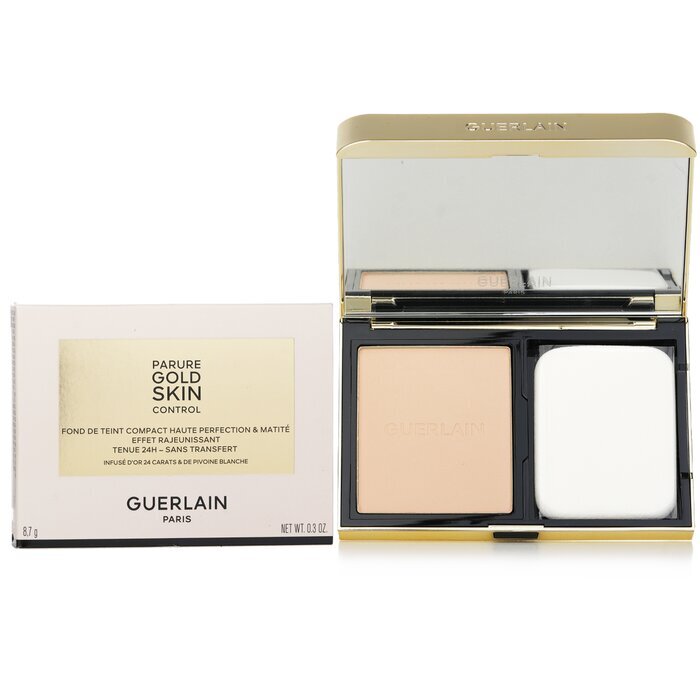 Guerlain Parure Gold Skin Control High Perfection Matte Compact Foundation – Nr. 2N, 8,7 g/0,3 oz
