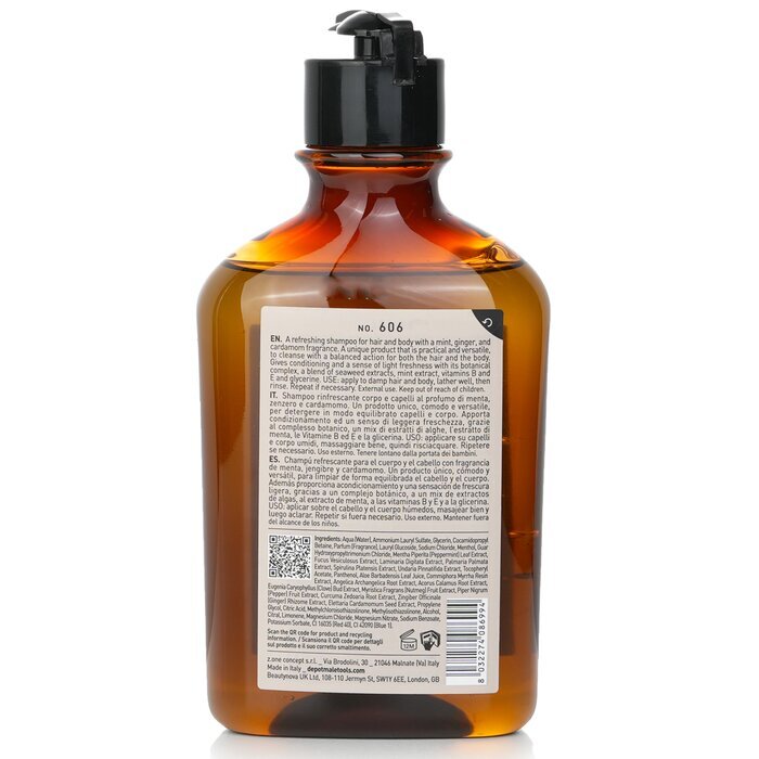 Depot Nr. 606 Sport Haar- und Körpershampoo 250 ml