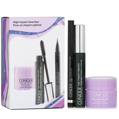 Clinique High Impact Mascara-Set: 3-tlg.