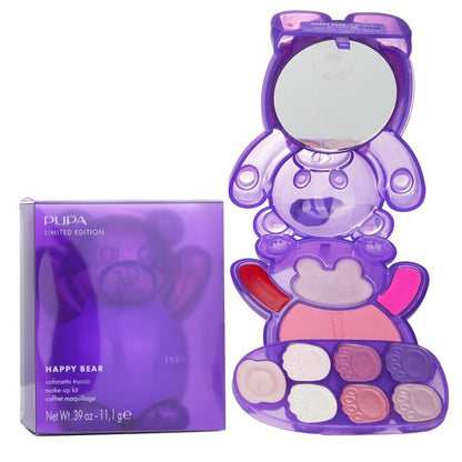 Pupa Happy Bear Make-Up Kit Limitierte Auflage - Nr. 001 Violett 11,1 g/0,39 oz