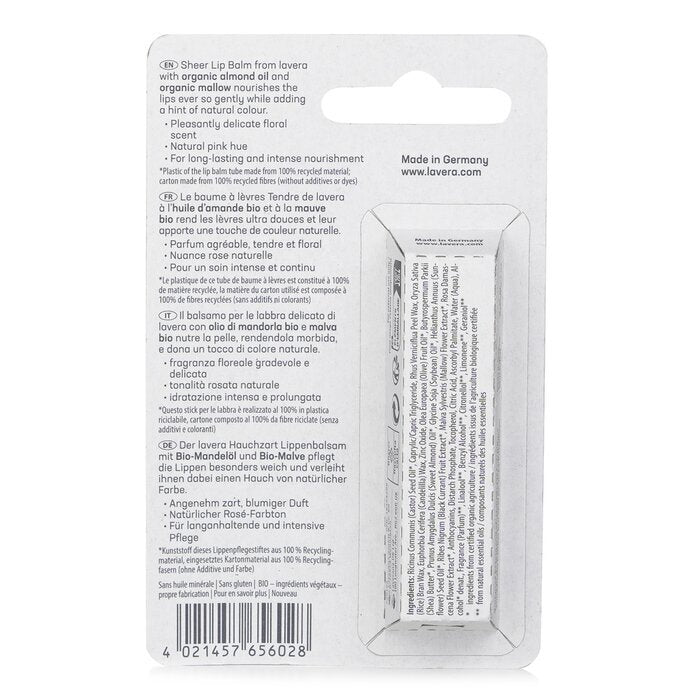 Lavera Transparenter Lippenbalsam 4,5 g