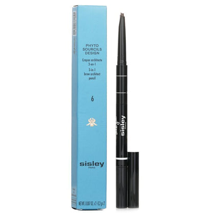 Sisley Phyto Sourcils Design 3 in 1 Brow Architect Pencil - Nr. 6 Espresso 0,2 g x 2