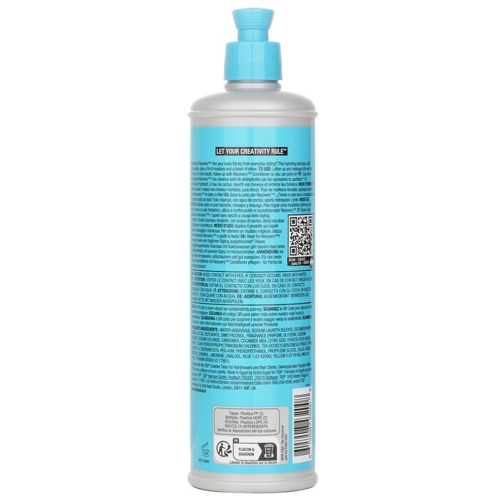 Tigi Bed Head Recovery Moisture Rush Shampoo (für trockenes, strapaziertes Haar) 400ml