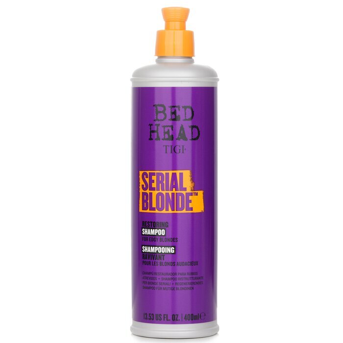 Tigi Bed Head Serial Blonde Restoring Shampoo (für ausgefallene Blondinen) 400 ml