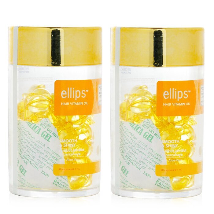 Ellips Hair Vitamin Oil - Smooth &amp; Shiny Duo Set 2x50 Kapseln