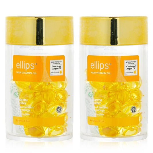 Ellips Hair Vitamin Oil - Smooth &amp; Shiny Duo Set 2x50 Kapseln