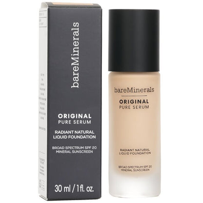 BareMinerals Original Pure Serum Radiant Natürliche Flüssiggrundierung Mineral LSF 20 - # Fair Warm 1 30ml/1oz