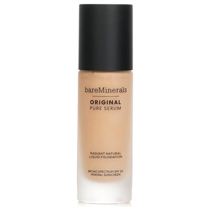 BareMinerals Original Pure Serum Radiant Natürliche Flüssiggrundierung Mineral LSF 20 – # Light Neutral 2.5 30ml/1oz