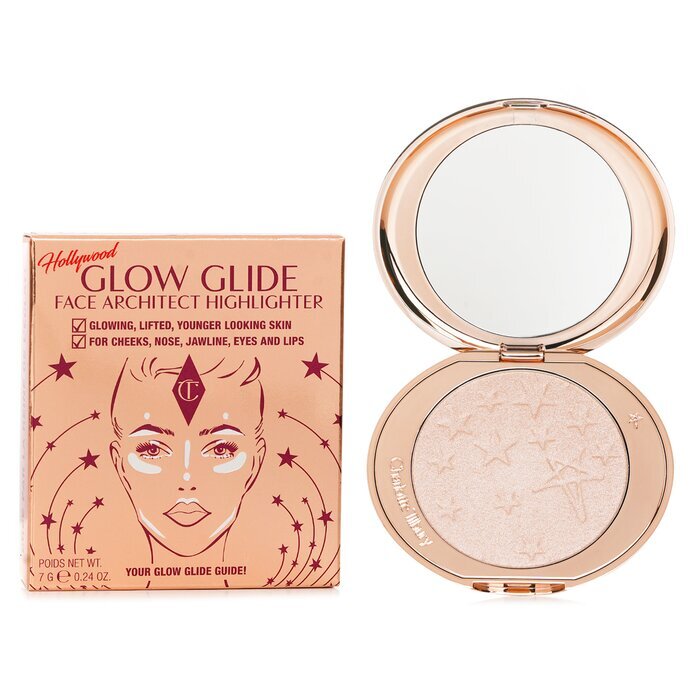 Charlotte Tilbury – Hollywood Glow Glide – Highlighter für das Gesicht, Architect – # Moonlit Glow, 7 g