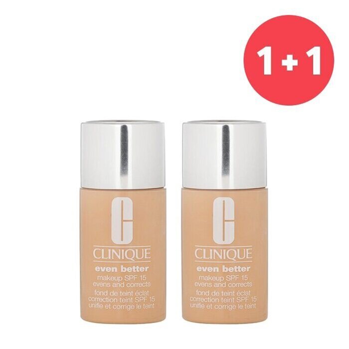 Clinique 【1 kaufen, 1 bekommen】 Even Better Makeup SPF15 (trockene Mischhaut bis fettige Mischhaut) – Nr. 25 Buff (EINS in den Warenkorb legen, ZWEI bekommen) 30 ml/1 oz