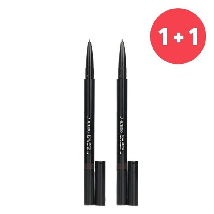 Shiseido 【1 kaufen, 1 bekommen】Brow InkTrio - Nr. 04 Ebony (Eins in den Warenkorb legen, ZWEI bekommen) 0,31 g/0,01 oz