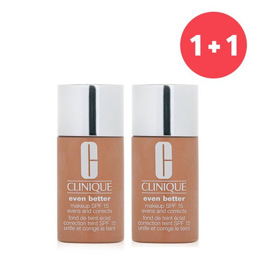 Clinique 【1+1 Set】 Even Better Makeup SPF15 (trockene Mischhaut bis fettige Mischhaut) – Nr. 08/CN74 Beige 30 ml/1 oz