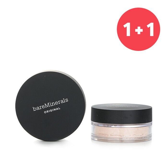 【1+1 Set】BareMinerals Original SPF 15 Foundation - # Fair 8g/0.28oz