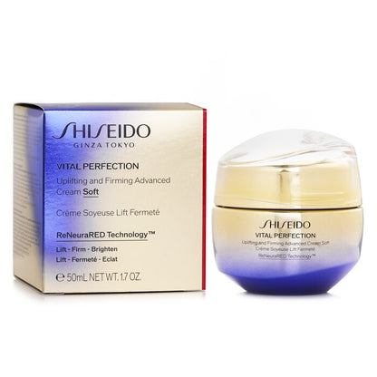 Shiseido Vital Perfection – Erhebende und straffende Advanced Cream Soft, 50 ml