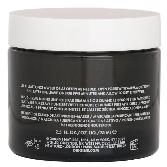 Origins – Clear Improvement – ​​Reichhaltige, reinigende Aktivkohlemaske, 75 ml