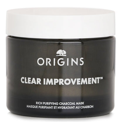 Origins – Clear Improvement – ​​Reichhaltige, reinigende Aktivkohlemaske, 75 ml