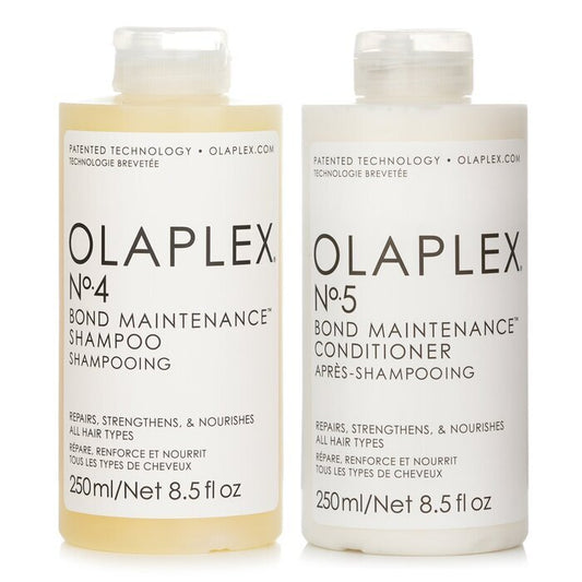 Olaplex Haarpflegeset: Nr. 4 Bond Maintenance Shampoo + Nr. 5 Bond Maintenance Conditioner, 2-teilig